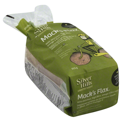 Silver Hills Wheat Sprouted Mack's Flax Bread, 624 g