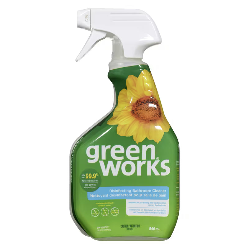 GREEN WORKS BATHROOM CLEANE 946 ml