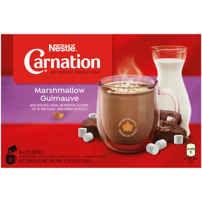 Nestle Carnation Hot Chocolate Marshmallow, 10 ct