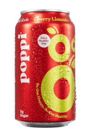 POPPI CHERRY LIMEADE 355 ml