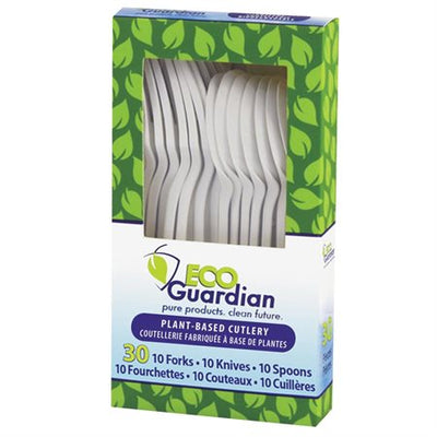 ECO GUARDIAN Biodegradable Cutlery 30 Pack