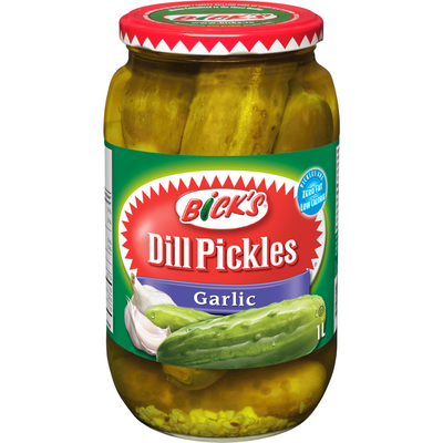 BICKS DILL PICKLES GARLIC 1L 1 lt