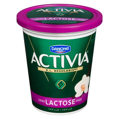 DANONE Activia Lactose Free Vanilla Yogurt 650g