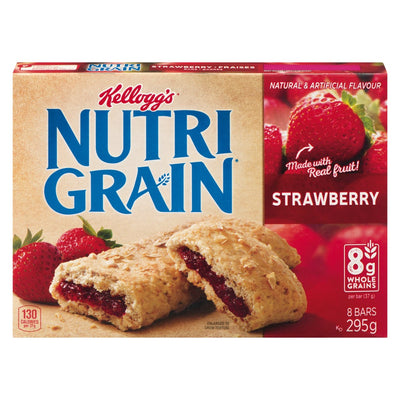 NUTRI-GRAIN Strawberry 8 Whole Grain Bars 295g
