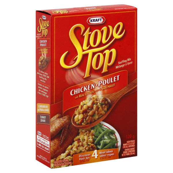 Stove Top Chicken Poulet Stuffing Mix, 120 g