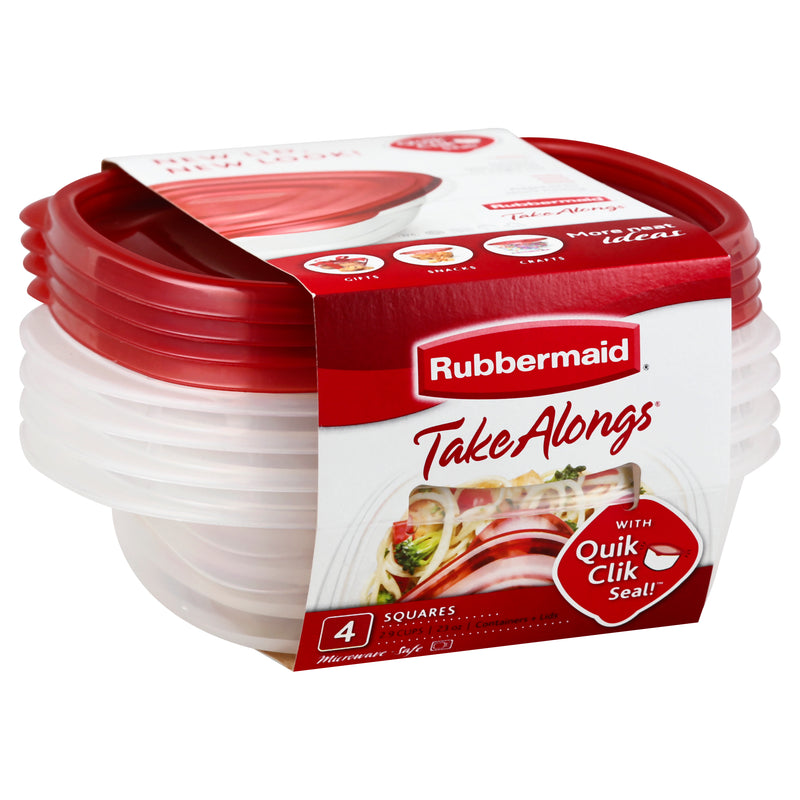 RUBBERMAID Take Alongs 4 x 760ml