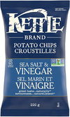 Kettle Brand Sea Salt & Vinegar Potato Chips, 220 g