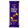 DAIRYMILK Toffee Milk Chocolate with Buttery Toffee Pieces 100g