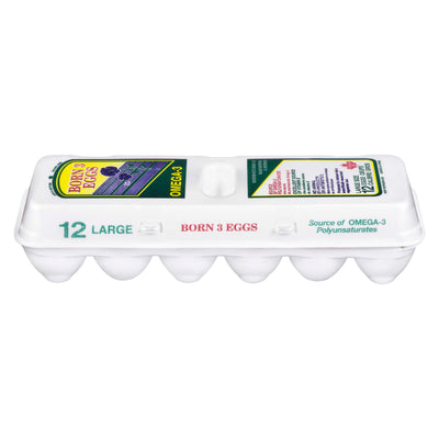 Born 3 Large Eggs, 12 ct