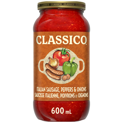 CLASSICO ITALIAN SAUSAGE PASTA 600 ml