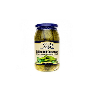 Lisc Pickled Dill Cucumbers, 750 mL