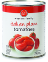 Western Family Italian Plum Tomatoes, 796 mL