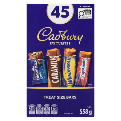 CADBURY ASSRTD CHOC FT TREAT S 45 ea