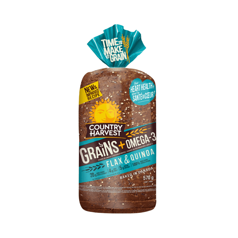 Country Harvest Flax & Quinoa Bread, 570 g