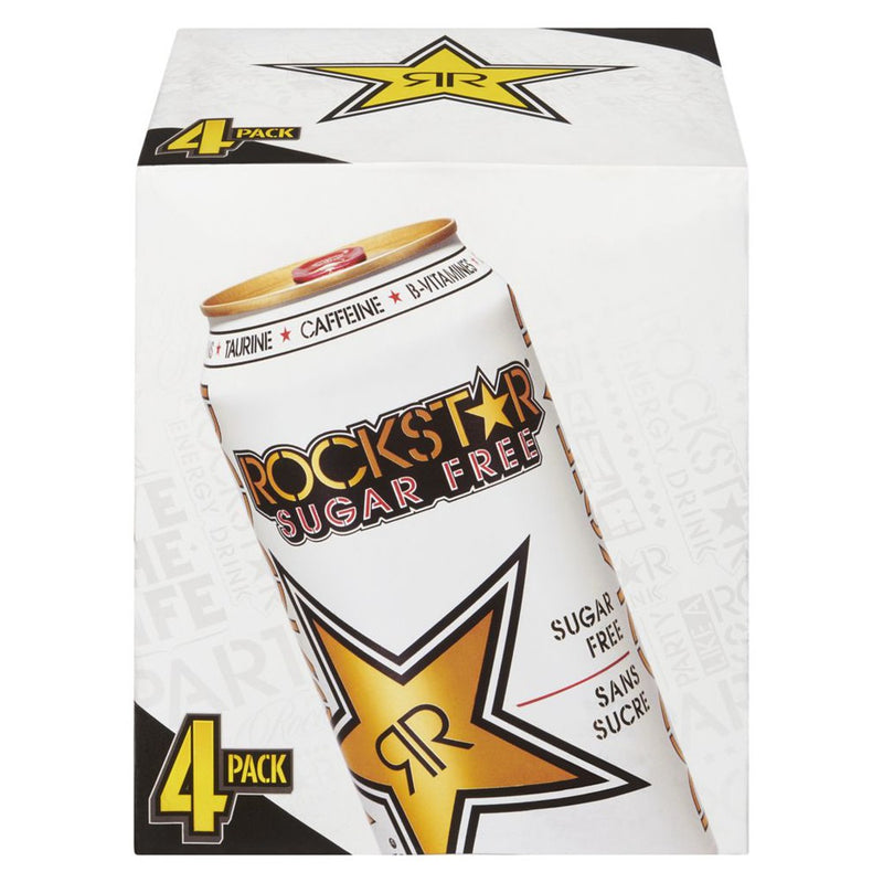 Rockstar Sugar Free, 4 ct