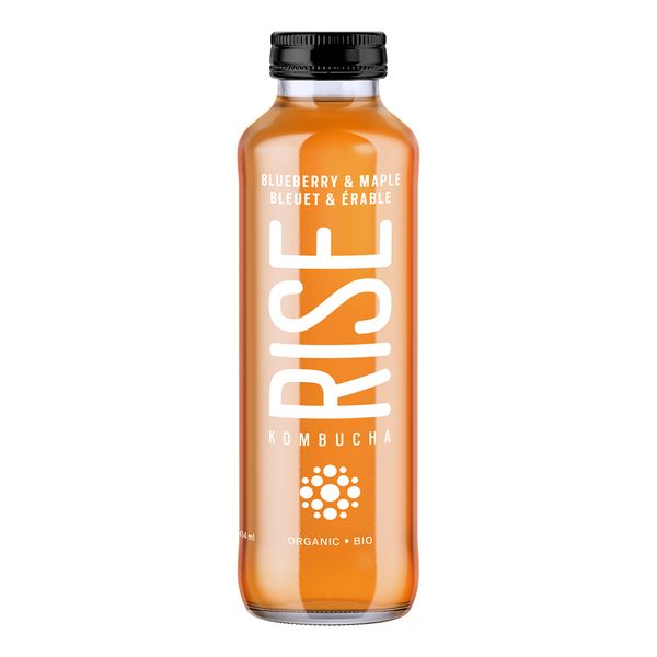 Rise Blueberry & Maple Kombucha, 1 ct