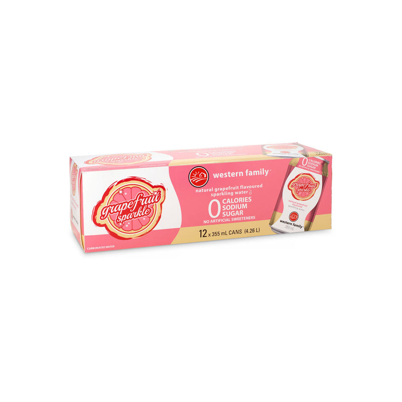 WESTERN FAMILY Sparkling Grape 355 ml