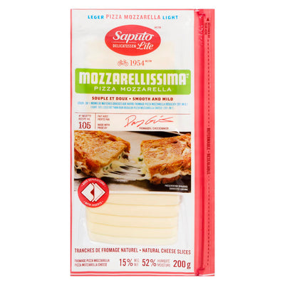 SAPUTO Mozzarella Cheese Slices 200g