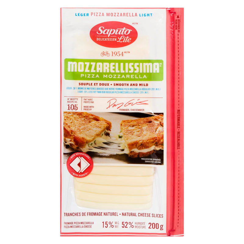 SAPUTO Mozzarella Cheese Slices 200g