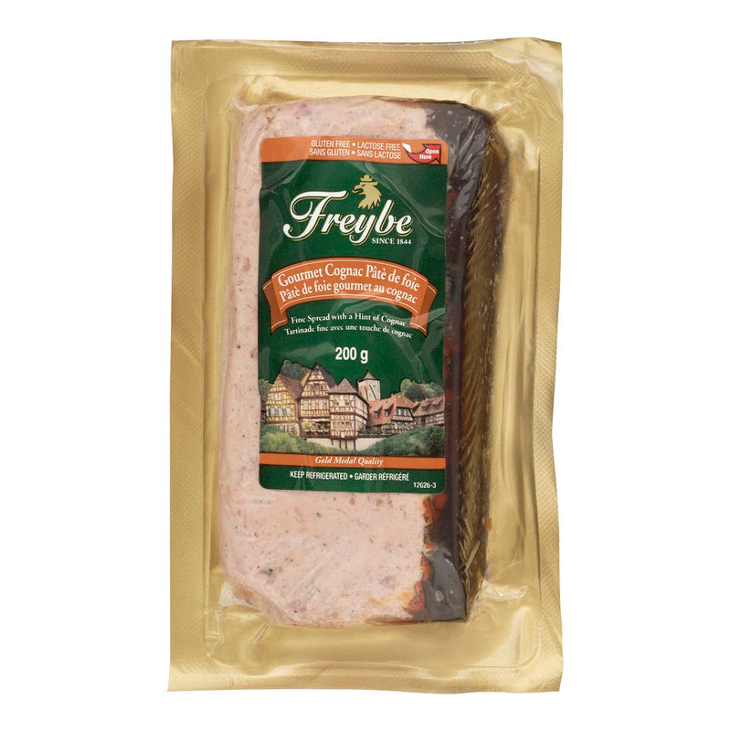 FREYBE Gourmet Cognac Pâté de Foie 200g