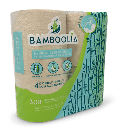 BAMBOOLIA BAMBOO BATH TISSUE 12 ea