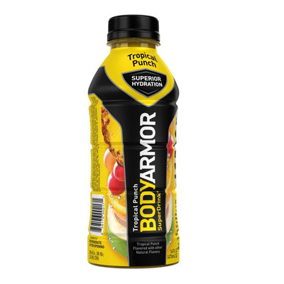 Bodyarmor Superior Hydration Tropical Punch Super Drink, 16 fl oz
