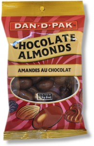 DAN D PAK Chocolate Almonds 170g