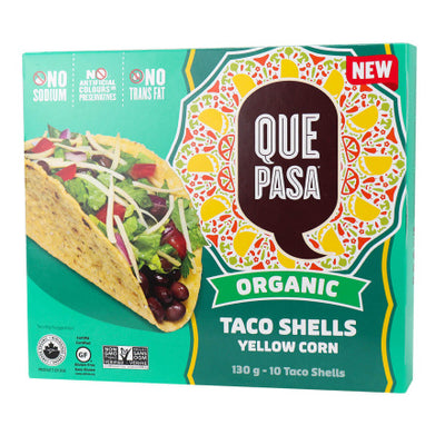 QUE PASA YELLOW TACO SHELLS 125 G