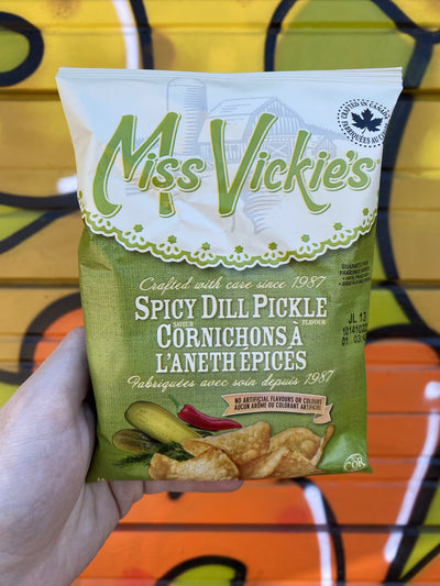 Miss Vickie's Spicy Dill Pickle Cornichons, 66 g