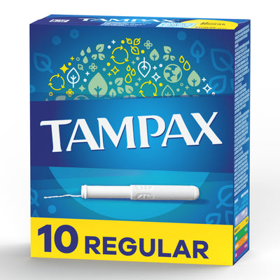 Tampax Regular Tampons, 10 ct