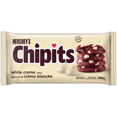 HERSHEY'S CHIPITS WHITE CREME 300 G