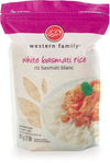 WESTERN FAMILY White Basmati Rice 907g