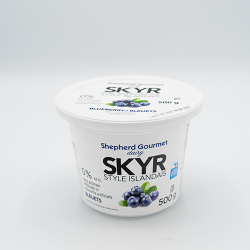 LIBERTE Blueberry Flavoured Skyr Icelandic Style Yogurt 500g