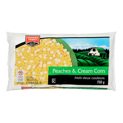 Western Family Peaches & Cream Corn, 750 g