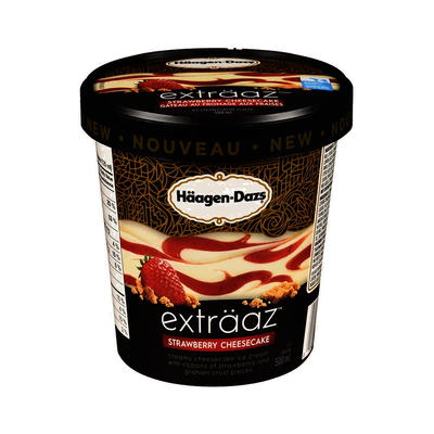 HAAGEN DAZS Extraaz Strawberry Cheesecake 500ml