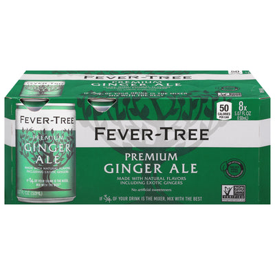 Fever-Tree Premium Ginger Ale, 150 mL, 8 ct