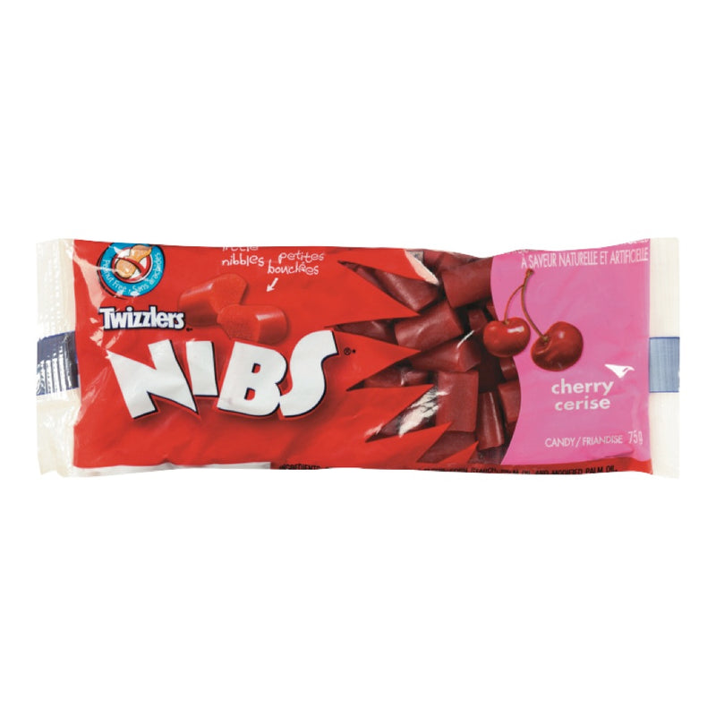 TWIZZLERS Nibs Cherry Candy 75g
