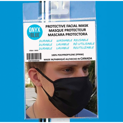 ONYX BLUE Face Mask