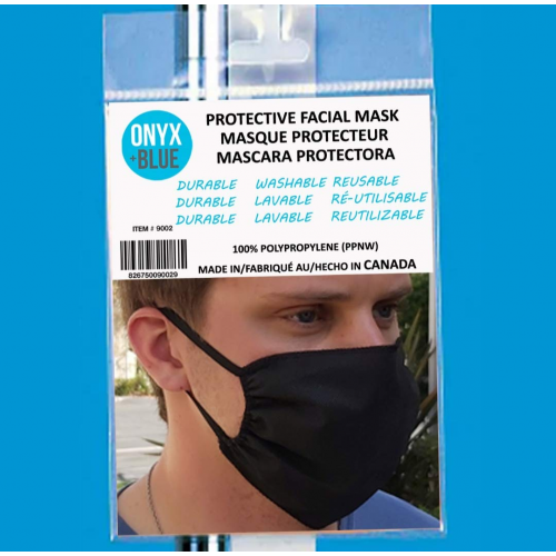 ONYX BLUE Face Mask