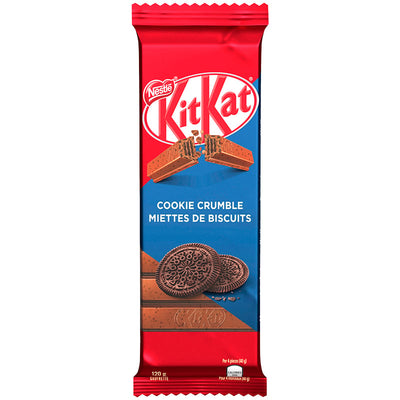 Nestle Kit Kat Cookie Crumble Candy Bars, 120 g