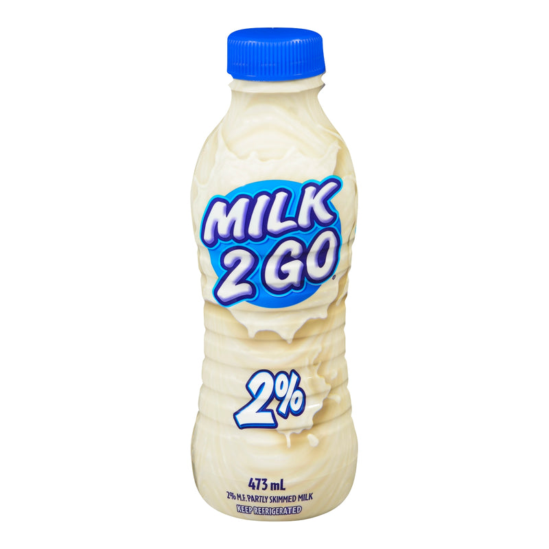 MILK 2 GO 2% Partly Skimmed Milk 473ml