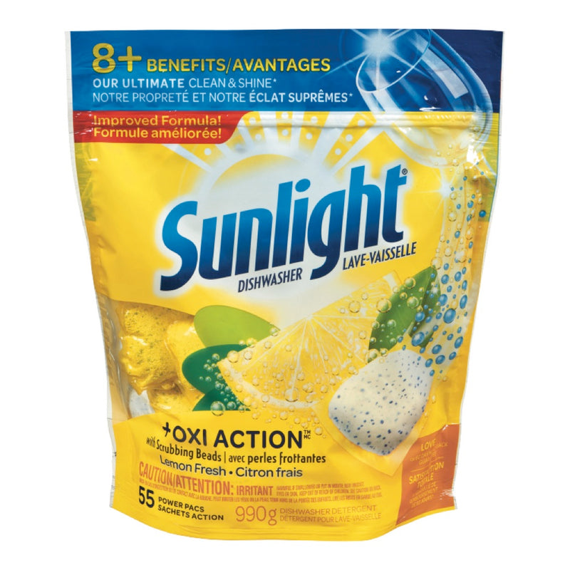 SUNLIGHT Dishwasher Power Pack 55's