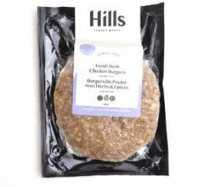 CHICKEN AND HERB BURGER 4 lb