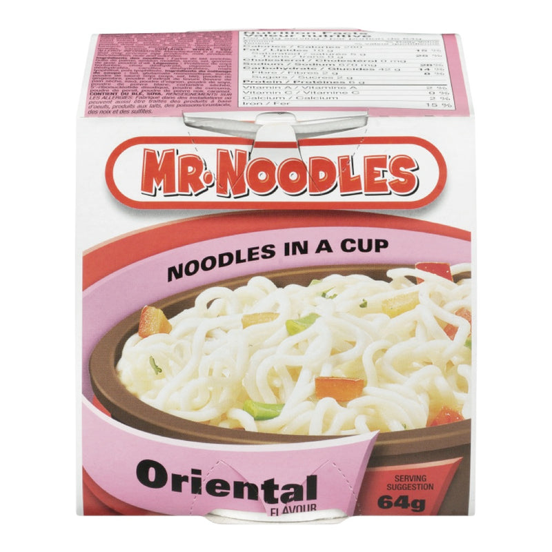 MR NOODLES Oriental Noodles In A Cup 64g