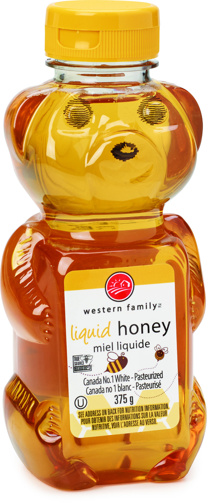 WESTERN FAMILY Liquid Honey 375g
