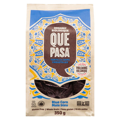 QUE PASA Blue Corn Tortilla Chips 350g