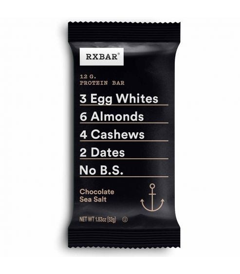 Rxbar Protein Bar, 52 g