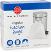 WESTERN FAMILY Regular Kitchen Bags 48's