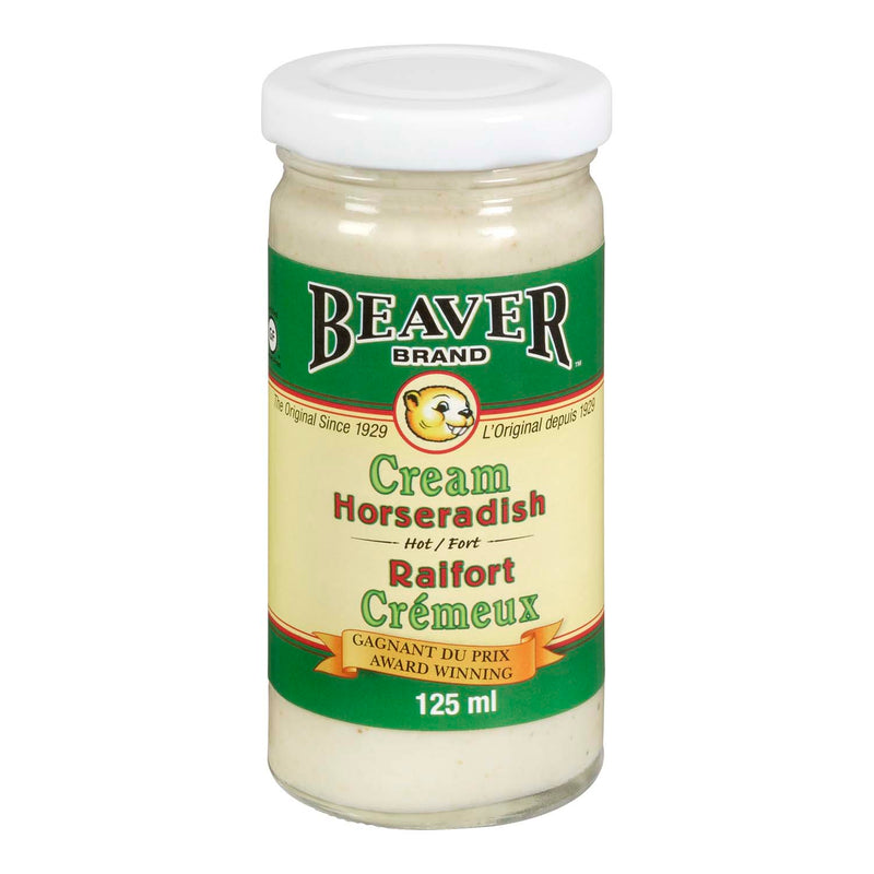 BEAVER CREAM Horseradish Hot 125ml