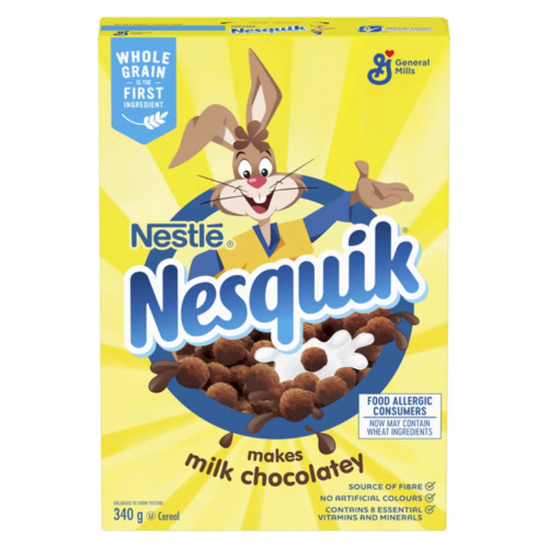 NESQUIK Chocolate Cereal 340g
